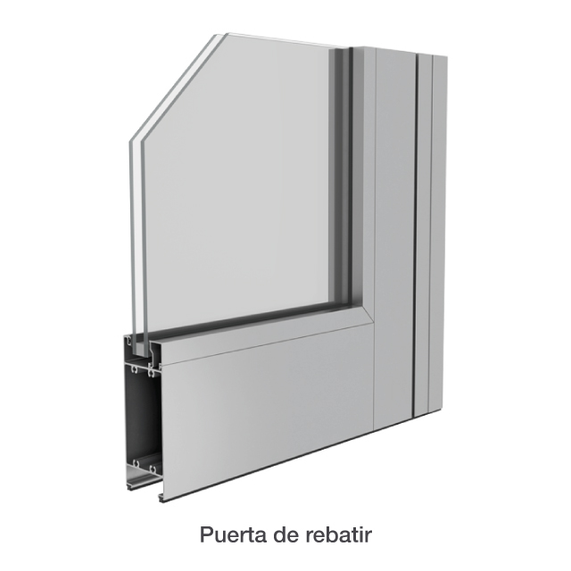 Línea A40 — Puerta de rebatir