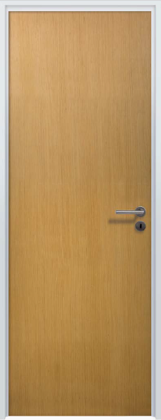 Puerta placa enchapada en roble