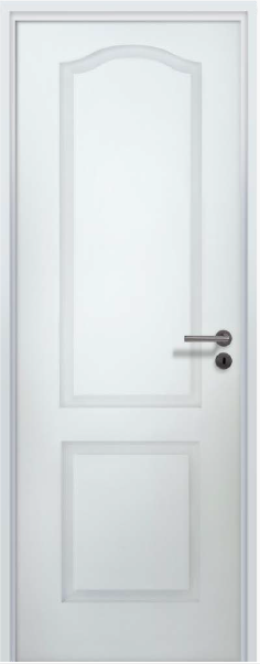 Puerta placa moldeada para pintar