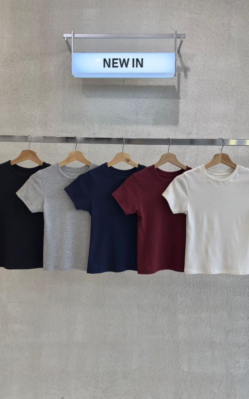 REMERA RIBB LISA - Art.135