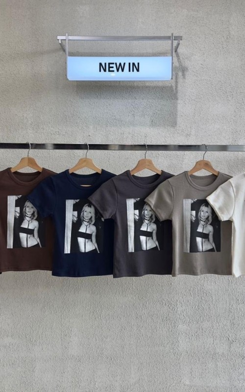 REMERA RIBB "KATE MOSS" - Art133
